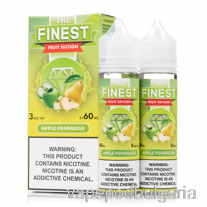 Vape Bulgaria Apple Pearadise - The Best Fruit Edition - 120ml 6mg